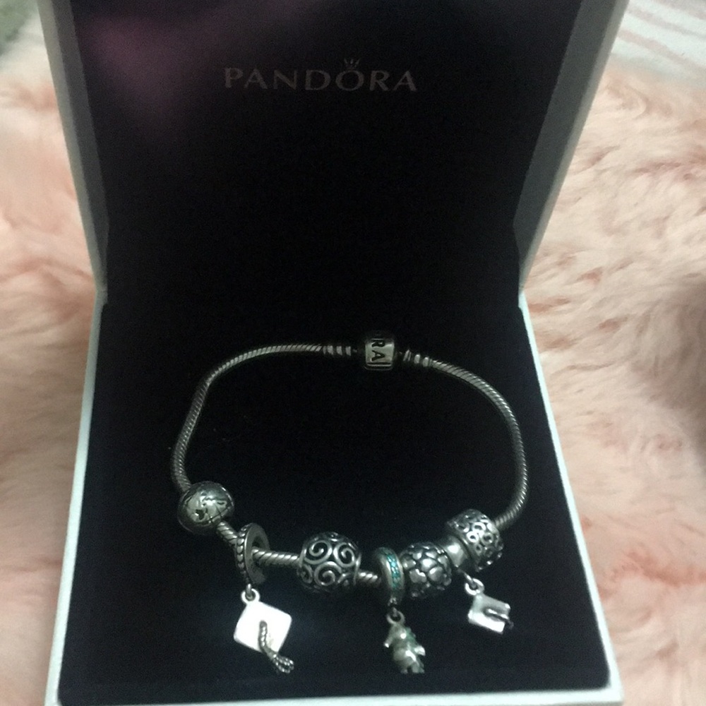 Authentic Pandora bracelet 7.5 in